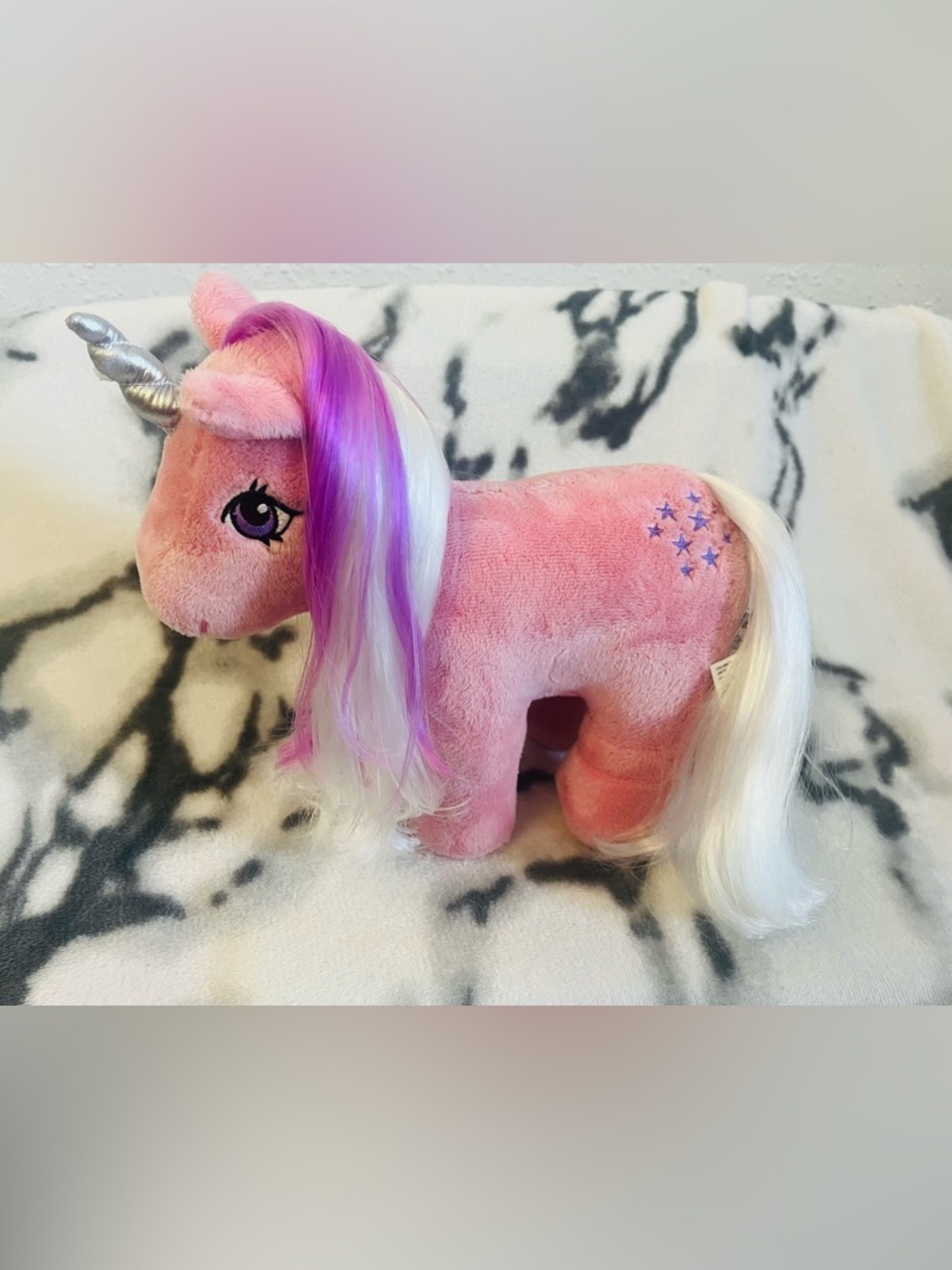 My Little Pony G1 Reproduction of TwilightPony 8.5” Plush Toy by Basic Fun- NWOT